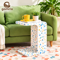 Gomrix Floral Pattern Accent Table