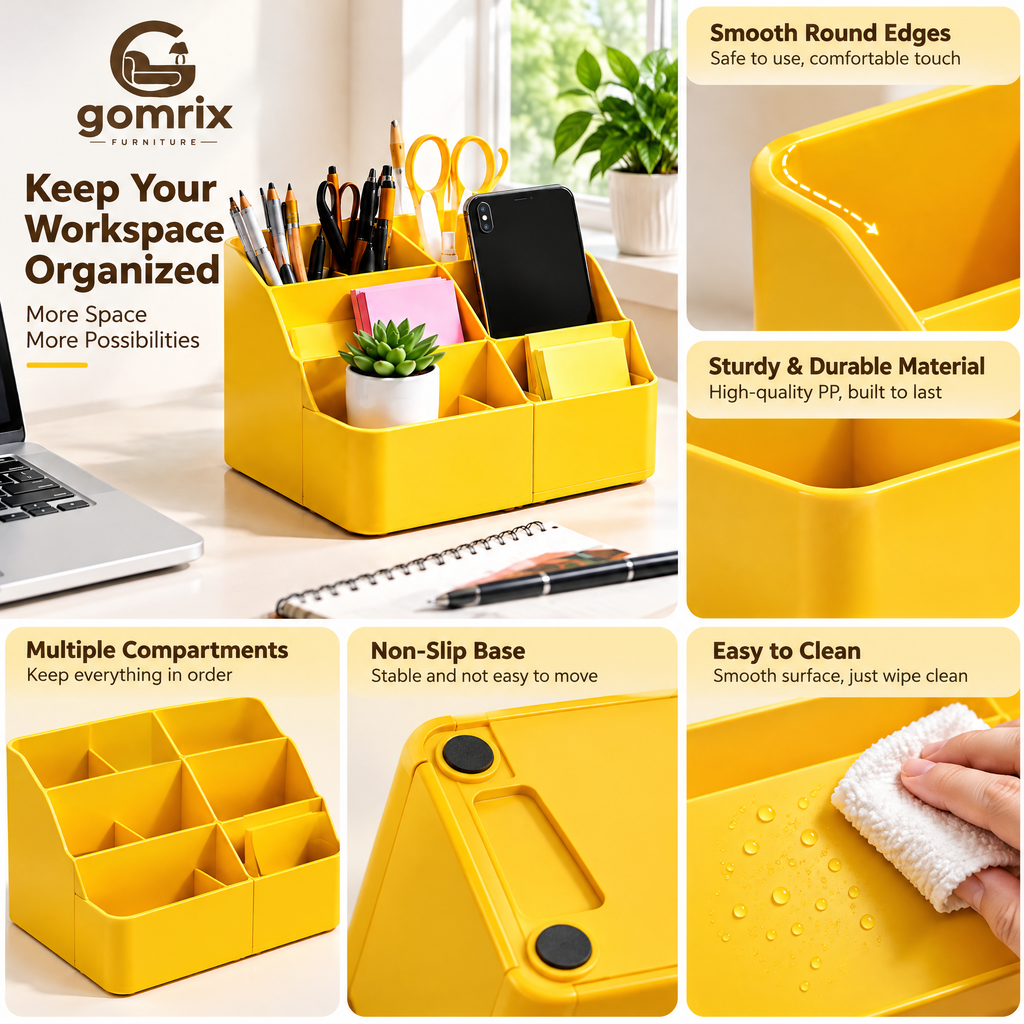Gomrix Desktop Storage Organizer
