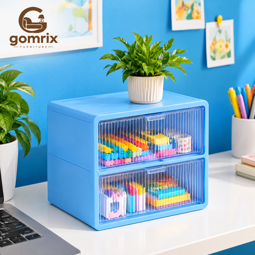 Gomrix Acrylic Drawer Storage Box